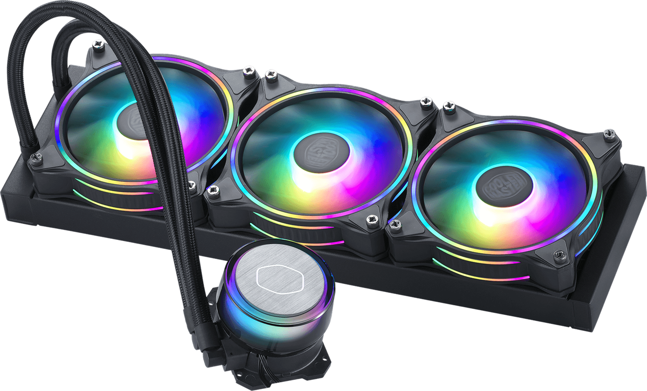 Refurbished Cooler Master MasterLiquid ML360 Illusion Zwart Refurbished Cooler Master MasterLiquid ML360 Illusion Zwart